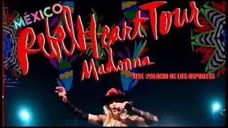 Madonna DVD Rebel Heart Tour Mexico Palacio de los deportes