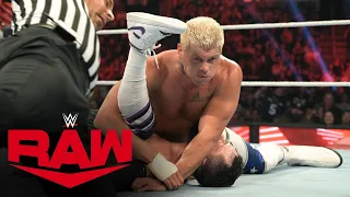 A Judgment Day mistake allows Cody Rhodes to defeat Finn Bálor: Raw highlights, Aug. 14, 2023