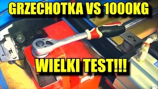 Grzechotka VS 1000KG! Wielki TEST grzechotek 1/2 i 1/4