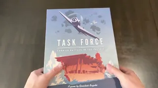 Task Force: Carrier Battles in the Pacific (VUCA) - Unboxing