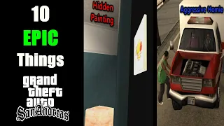 10 EPIC Things You Didn't Know About In GTA San Andreas