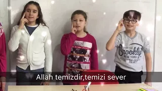 İşaret diliyle hadisi şerifler (işitme engelli Kuran Kursu)