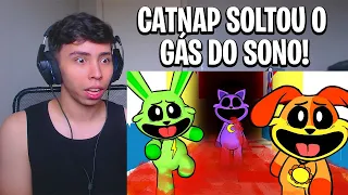 REACT DogDay, CatNap e Hoppy RESPONDEM no Smiling Critters VR