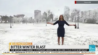 'CBS Mornings' Weather Channel segment on winter weather Jan. 10, 2022