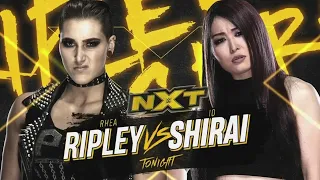 Rhea Ripley VS Io Shirai 1/2