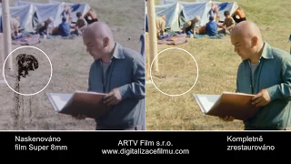 ARTV Film ukázka restaurování filmů