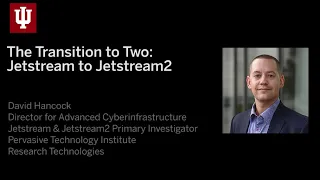 The transition to two - Jetstream to Jetstream2