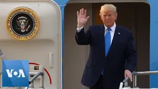 U.S. President Trump Arrives in South Korea