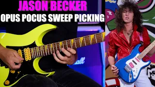 Jason Becker Opus Pocus Sweep Picking Arpeggios Lesson with Tabs