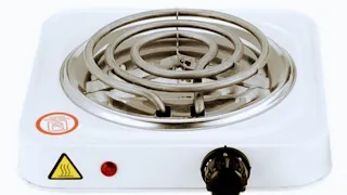 Electric Plate as Stove