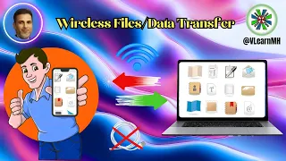 How to Transfer Files from Mobile to Laptop Wirelessly 2024 #filetransfer #datatransfer