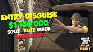 GTA Online Cayo Perico Heist Big Con Disguise SOLO Elite Challenge Stealth Guide - $1,763,012