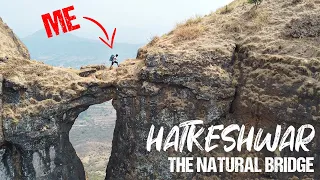 Hatkeshwar : The Natural Bridge of Sahyadri 😲😍 | Hatkeshwar Mahadev Mandir