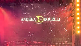 TIME TO SAY GOODBYE | Andrea Bocelli 30th Anniversary LIVE in Doha, Qatar