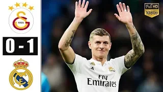 Galatasaray 0-1 Real Madrid  Champions League 2019/20 result - Eden Hazard assists Toni Kroos winner