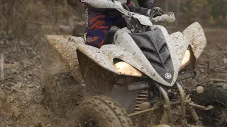 YAMAHA RAPTOR 350 mud and drift