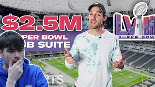 What $2.5M Gets You at Super Bowl LVIII | All Access! British Father and Son React!