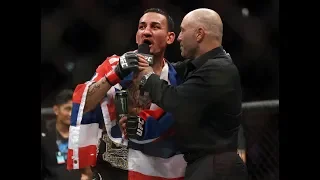 UFC 231: Entrevista no octógono com Max Holloway