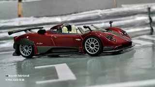 REVIEW | MINI GT PAGANI ZONDA HP BARCHETTA ROSSO DUBAI SKALA 1:64 #diecast #review #pagani