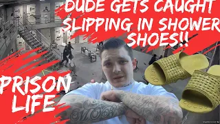 PRISON LIFE..GOT CAUGHT IN PRISON RIOT WEARING SHOWER SHOES..CALIFORNIA PRISON #new #youtube #cali