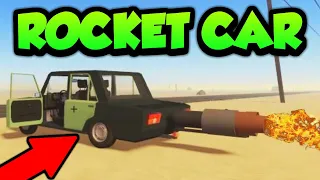 Rocket Car Update! (Roblox A Dusty Trip)