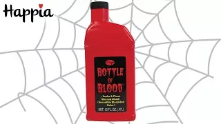 Искусственная кровь в бутылке