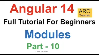 Angular 14 Tutorial For Beginners #10 - Modules in Angular | Angular 14 Tutorial Project