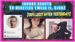 Jankos Reacts to Heretics Tweet ft. Sjokz