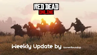 Red Dead Online weekly update drip feed content revealed today. Red Dead Redemption 2 online mode.