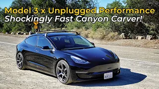 Modded Tesla Model 3 Dual Motor Review - Best Canyon Carver Yet?