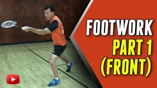 Badminton Tips - Footwork Part 1 (Front) - Coach Andy Chong (foreign subtitles available)