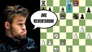 ¡MAGNUS RECIBE UNA PALIZA DESCOMUNAL! 💥: Lobanov vs Carlsen (Late Titled Tuesday 2024)