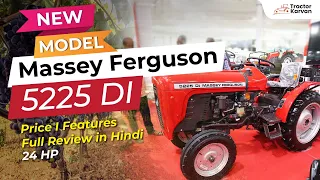 Multi Crop Utility Mini Massey Ferguson 5225 DI tractor I full review in Hindi | Tractorkarvan