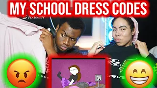 Let Me Explain Studios My School Dress Codes - Reaction !!