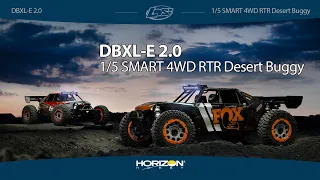 Losi DBXL-E 2.0 with SMART Tech; 1/5 4wd RTR Desert Buggy