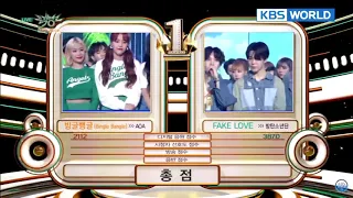 180608(full)BTS "FAKE LOVE'S 10th WIN" on KBS MusicBank today[2018]