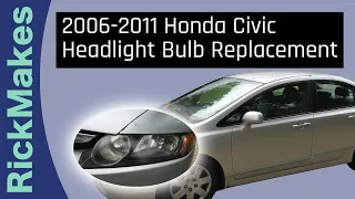 2006-2011 Honda Civic Headlight Bulb Replacement