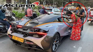 McLaren 720s in INDIA | Public REACTIONS and ACCELERATION!