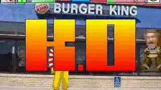 Ronald vs the burger king