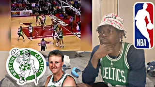 LARRY LEGEND!!! | THE DAY LARRY BIRD HAD TO SHOW MICHAEL JORDAN &  PIPPEN WHO WAS BOSS | REACTION