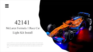 Install Lightailing Light Kit For Lego McLaren Formula 1™ Race Car 42141