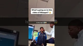 mbappe getting scolded by the teacher... is this real chat?