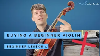 Buying A Beginner Violin - Beginner Lesson 1 - What to look out for