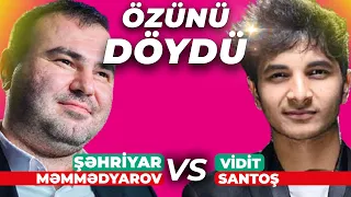 VİDİT ÖZÜNÜ DÖYDÜ!! (GÖRÜNTÜLƏRLƏ) | Vidit - Mamedyarov | Tata Steel Chess 2022