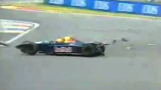 Wendlinger crash Adelaide 1995