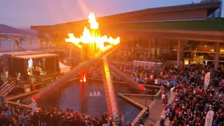 Vancouver FLASHBACK: RE-LIGHTING THE OLYMPIC TORCH Winter Olympics 10 Year Anniversary, Feb 22, 2020