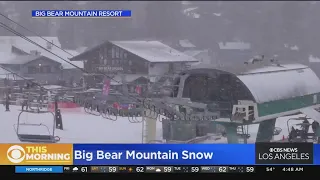 Big Bear sees plenty of snow, with more on the way