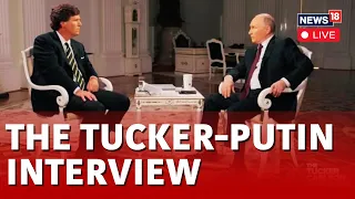 Tucker Carlson | Putin Interview LIVE | Tucker Carlson In Conversation With Vladimir Putin | N18L