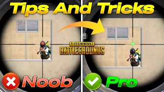 Top 10 Tips & Tricks in PUBG Mobile that Everyone Should Know (From NOOB TO PRO) Guide #1