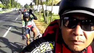 Komunitas Sepeda Minitrek Surabaya balik ke Surabaya